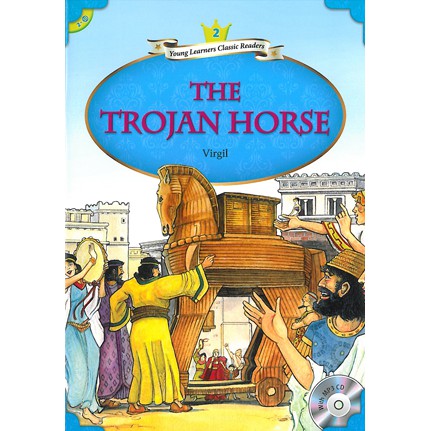 YLCR2:The Trojan Horse (with MP3) / Charles Perrault 文鶴書店 Crane Publishing