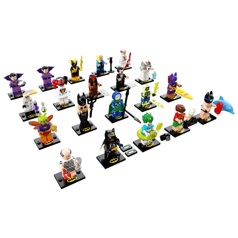 《Bunny》LEGO 樂高 71020 蝙蝠俠電影2代人偶包 一套20隻 全新未組裝