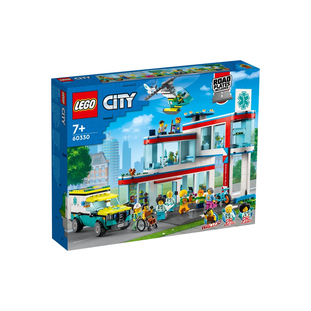 [飛米樂高積木磚賣店] LEGO 60330 City-城市醫院