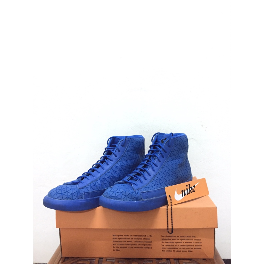 【Nike Blazer Mid Metric QS Royal Blue】經典絕版三宅ㄧ生 聯名款 US 9.5