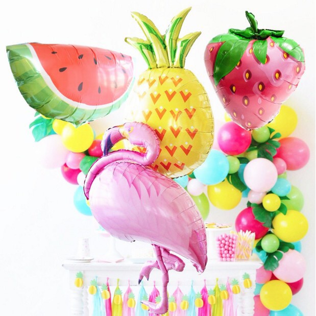 Party time~多款水果造型氣球(西瓜.鳳梨.草莓)