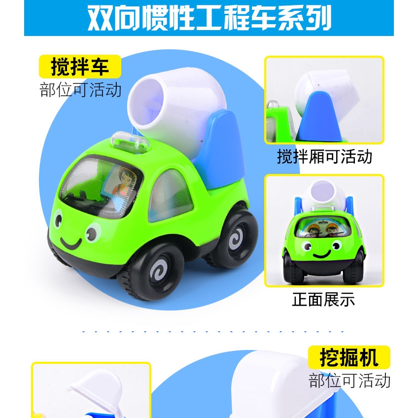 新款兒童交通工具玩具兒童玩具慣性小汽車套裝寶寶工程車卡通火車飛機挖機男孩迴力汽車 蝦皮購物