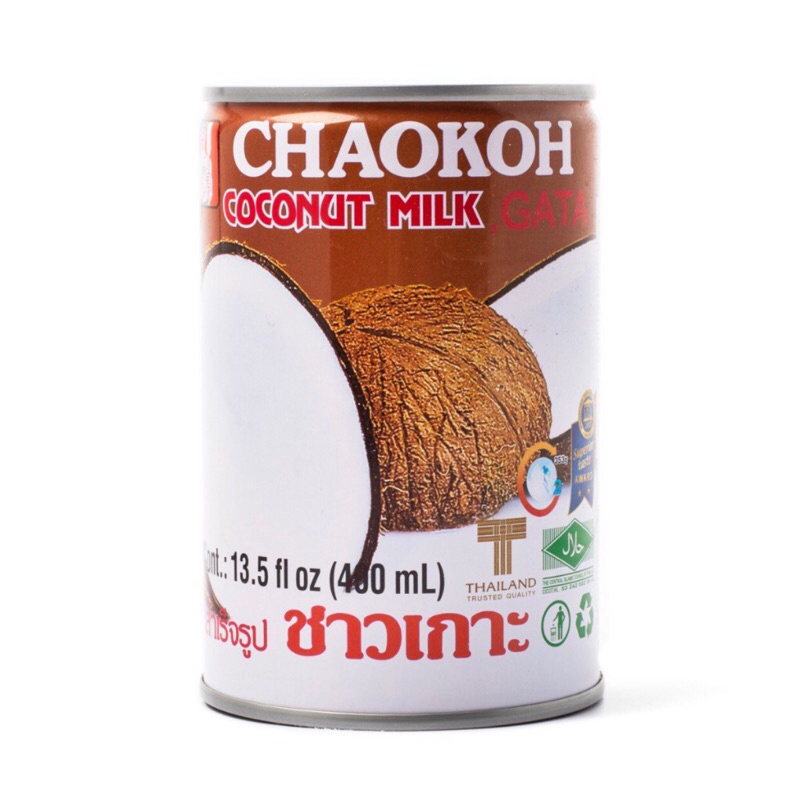 泰國🇹🇭CHAOKOH Coconut Cream 巧口椰奶 摩摩喳喳 南洋料理 甜點必備 椰漿 400ml