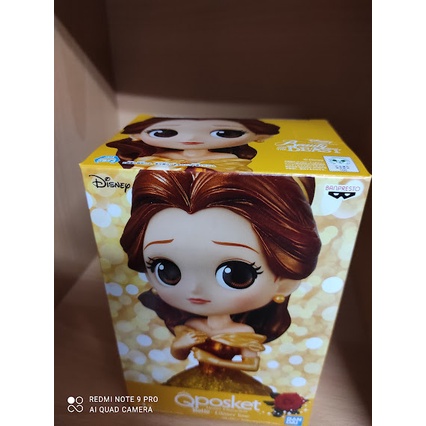 日本正版景品公仔 日版公仔  Qposket  迪士尼 美女與野獸 貝兒 Belle