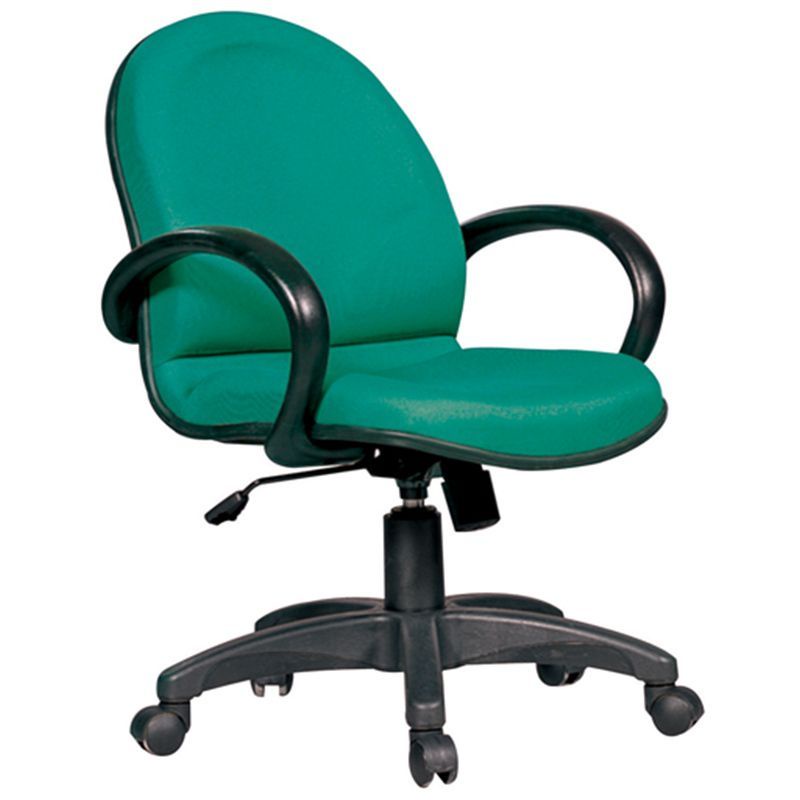【P31-17】造型辦公椅(綠色)  (配送到桃園以南請先詢問運費)