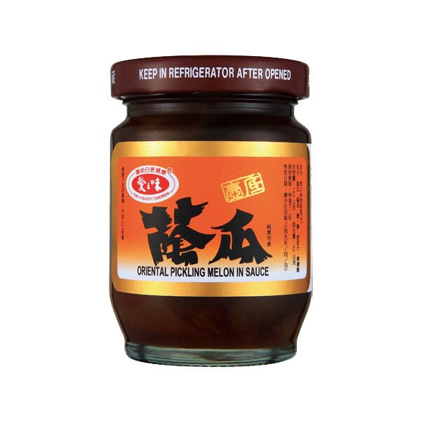 愛之味壼底蔭瓜玻璃罐 140g【康鄰超市】