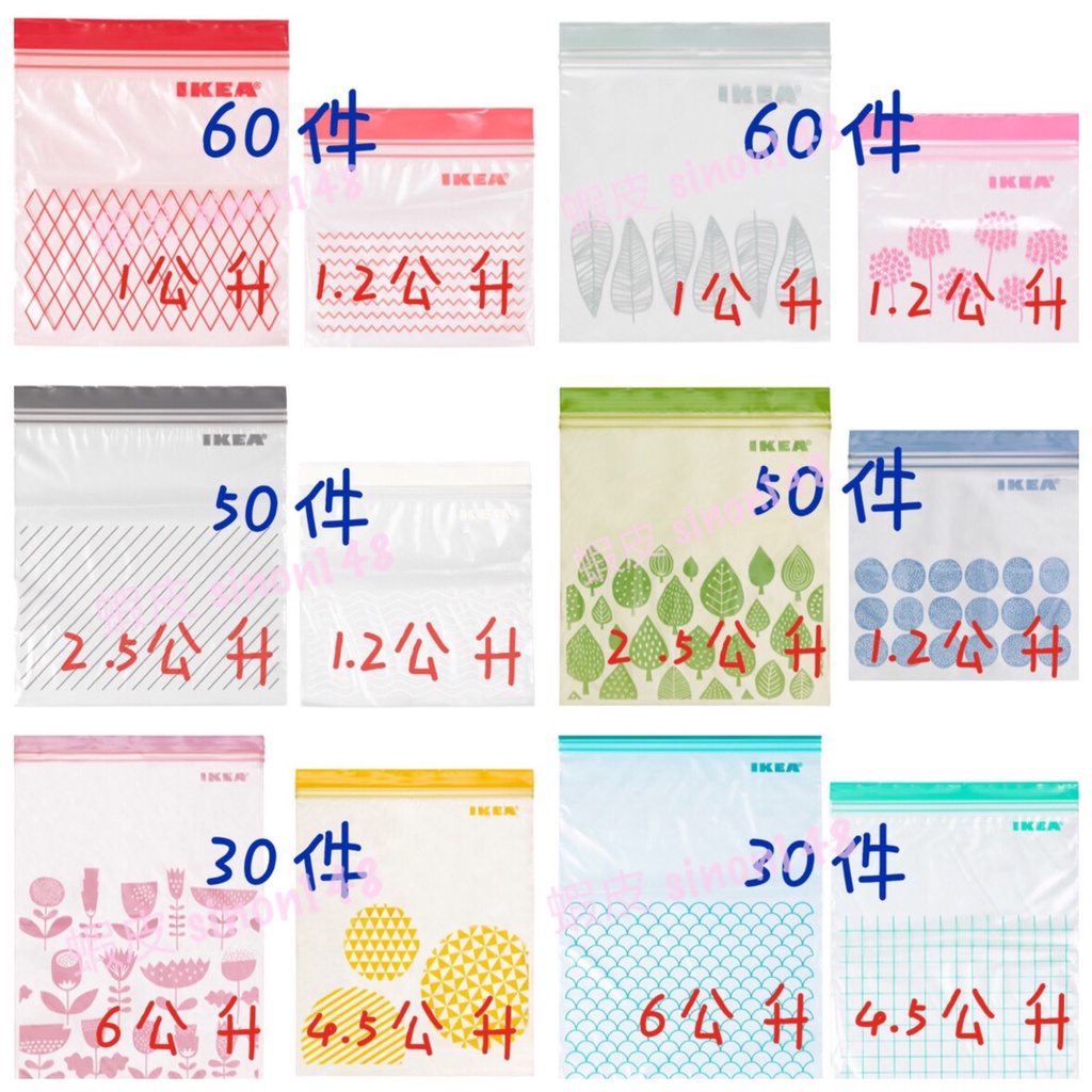 Ikea保鮮袋istad 便宜商品推薦與商品比價 2021年12月 飛比價格