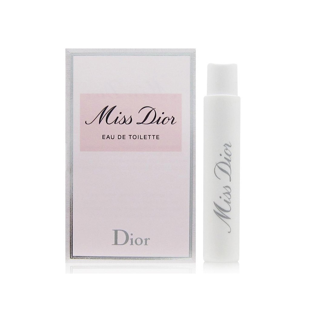 Miss泡菜 現貨 Miss Dior Edt淡香水針管香水1ml 小香 Eau De Toilette 中文標 蝦皮購物