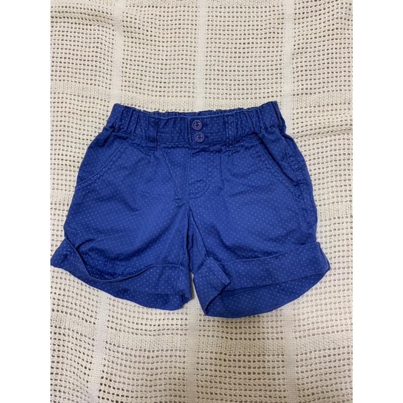二手 UNITED COLORS OF BENETTON(班尼頓) 女童短褲 藍色短褲