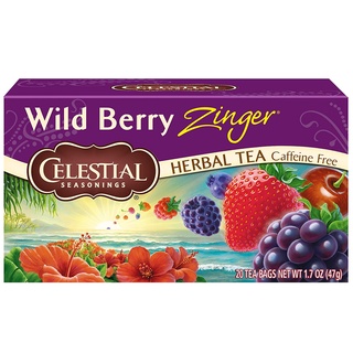 Celestial 詩尚草本 草本茶20袋裝 柑橘活力茶 野莓活力茶 覆盆子活力茶 天然無咖啡因【Sunny Buy】