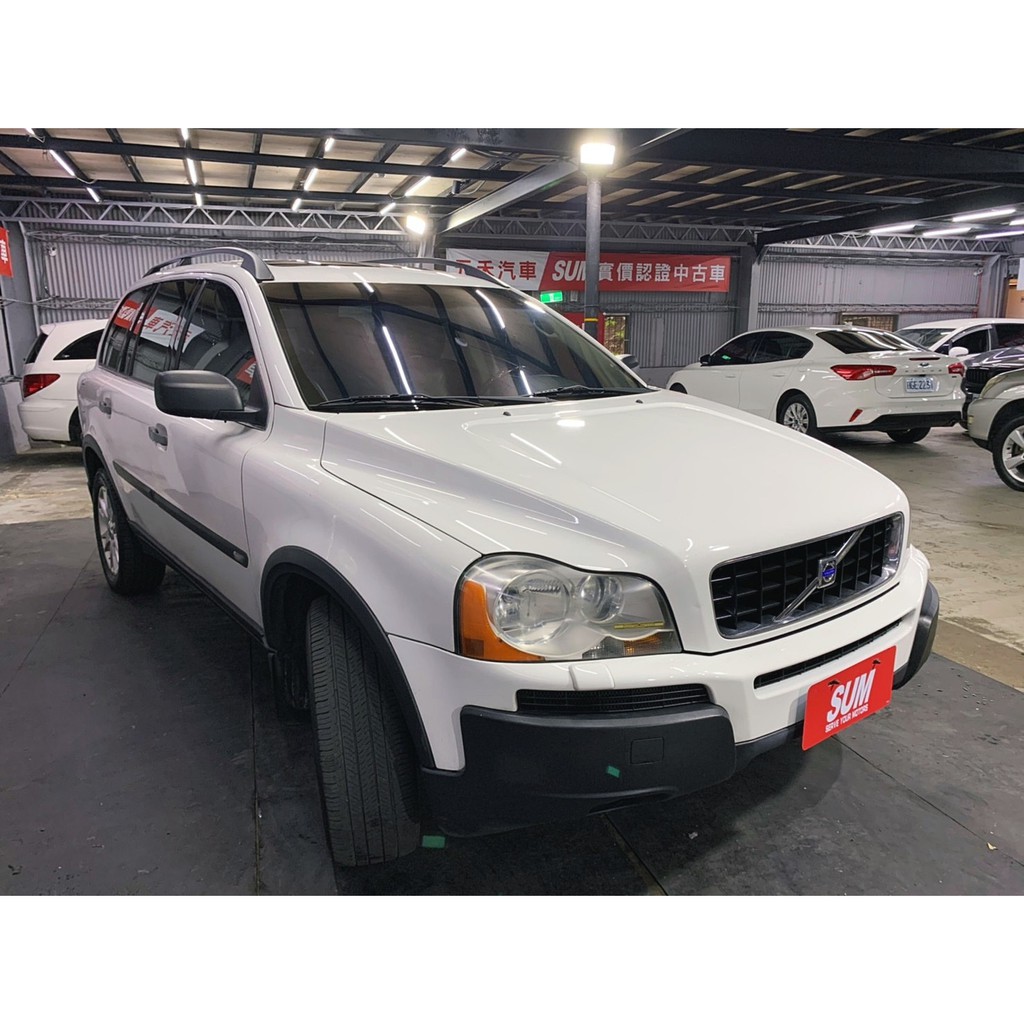 二手車中古車買賣 03 Volvo Xc90 2 9 汽油七人座四輪驅動實價刊登 12 8萬 可小議 蝦皮購物