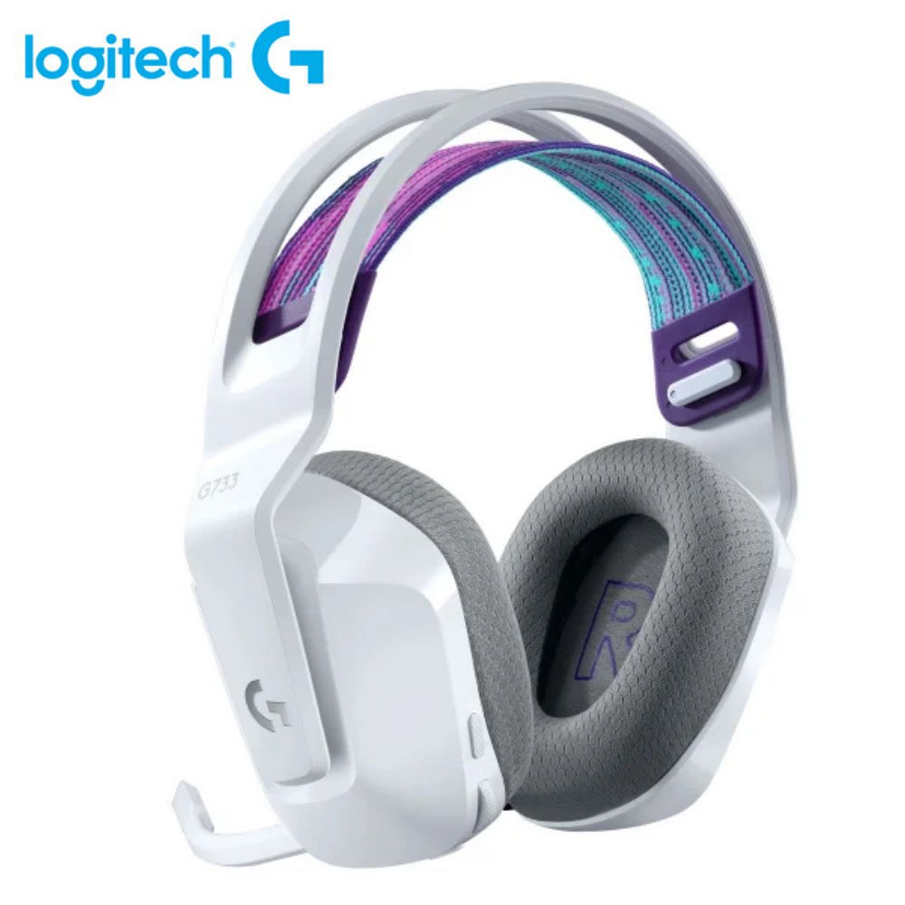Logitech 羅技 G733  RGB炫光無線電競耳機麥克風 白 現貨 廠商直送
