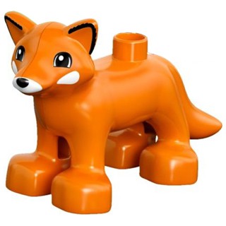 Lego 樂高 得寶 DUPLO 10584 橘色 動物 森林動物 狐狸 6135184
