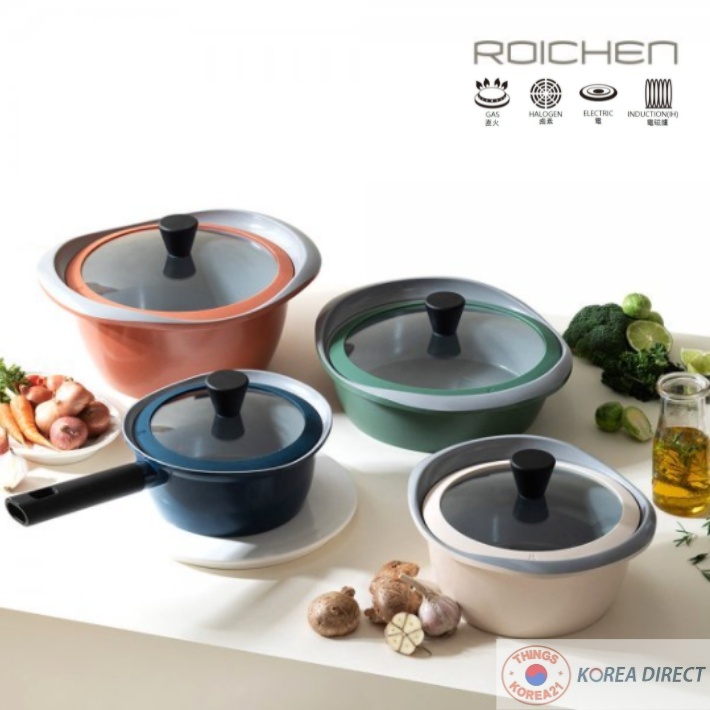 韓國直運 官方正品 Roichen 填满不粘IH感應陶瓷鍋4種