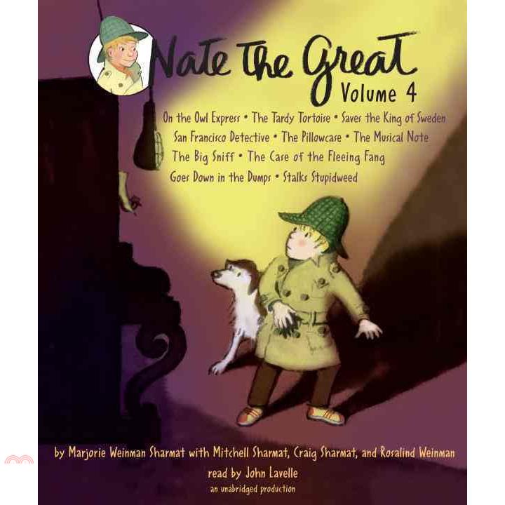 Nate the Great: On the Owl Express; The Tardy Tortoise; Saves the King of Sweden; San Francisco Detective; The Pillowcase ; The