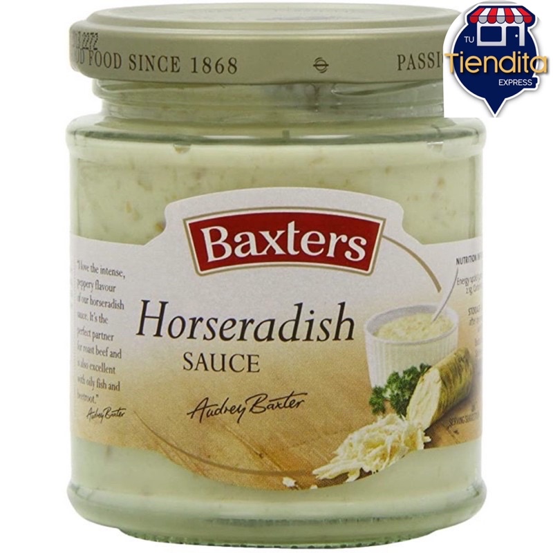 英國 Baxters 辣根醬 Horseradish Sauce 170 g
