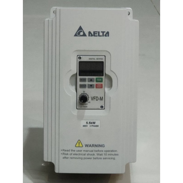 (拆機正常品)AELTA 台達變頻器7.5HP(型號:VFD055M43A)