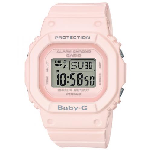 CASIO 卡西歐Baby-G 人氣經典電子錶-櫻花粉 BGD-560-4DR
