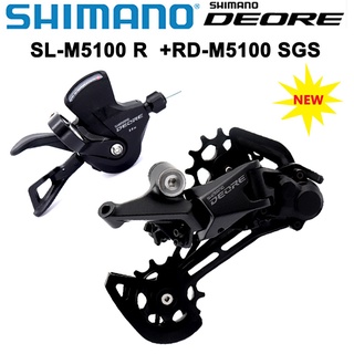 SHIMANO DEORE 11 速 M5120 M5100 MTB 山地自行車 Rapidfire Plus 變速桿