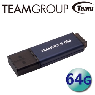 Team 十銓 64GB C211 USB3.2 隨身碟 64G 紳士碟 鋁合金 LED指示燈