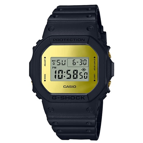 【CASIO】G-SHOCK 復刻經典電子男錶 樹脂錶帶 防水200米 DW-5600BBMB-1 台灣卡西歐保固一年