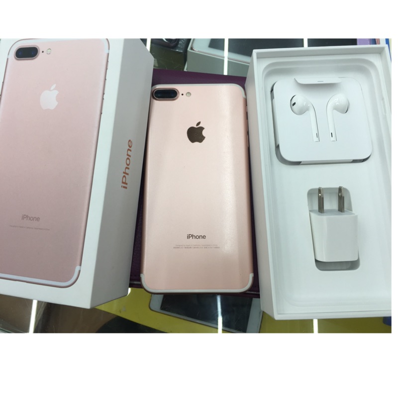 IPhone 7 plus 128g 粉色 玫瑰金