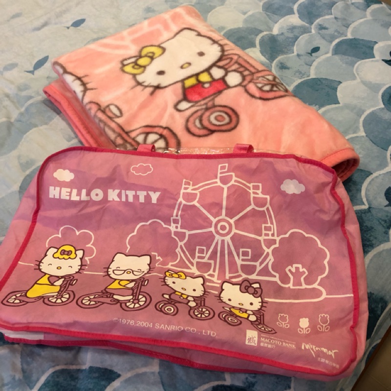 hello Kitty  毛毯 冷氣毯 小毛毯 刷毛毯 懶人毯