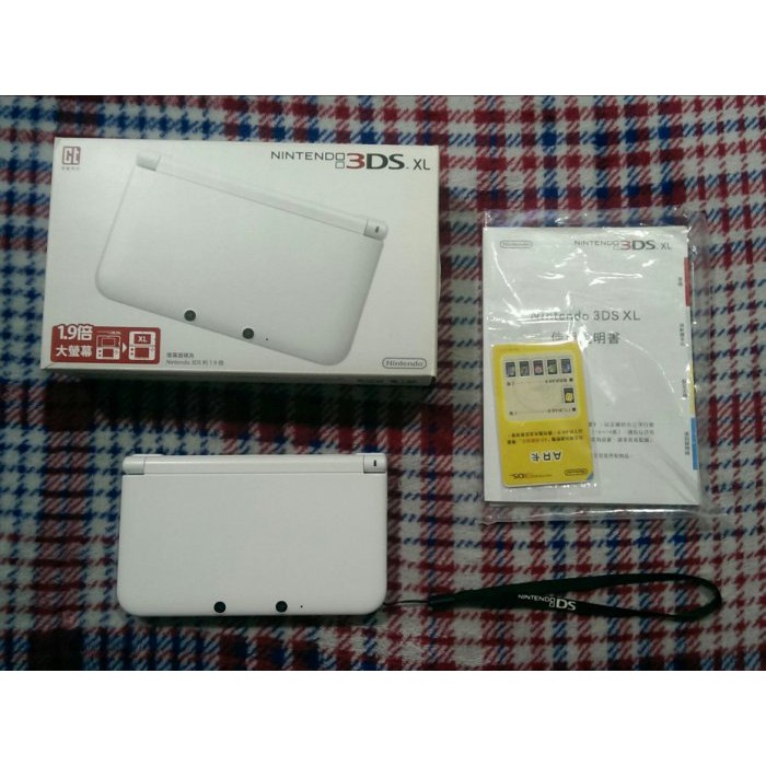 3ds Xl 主機 台灣機 中文機白色 蝦皮購物