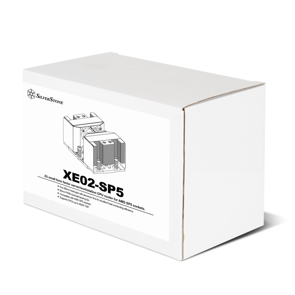 銀欣 XE04-SP5 專門為AMD SP5腳位設計的CPU散熱器 現貨 廠商直送