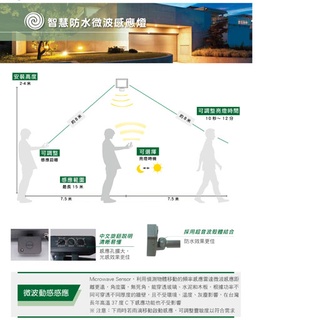 安心買~舞光LED 30W IP66微波感應投光燈OD-SELF30D/SELF30W