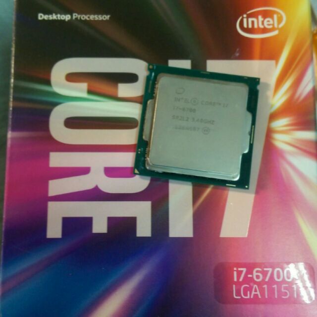 Intel I7-6700 CPU 姚博仁專屬