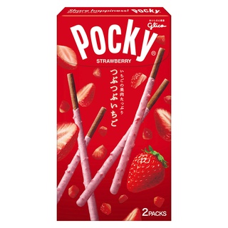 glico格力高 Pocky 草莓粒粒巧克力棒 51g【Donki日本唐吉訶德】草莓果肉棒新包裝