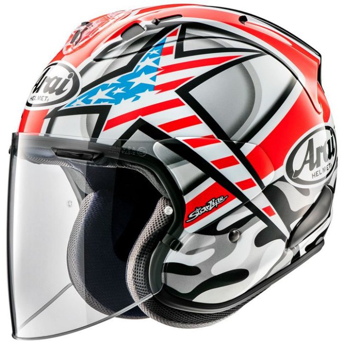 ARAI VZ-RAM HAYDEN LAGUNA  選手彩繪 3/4 半罩 安全帽