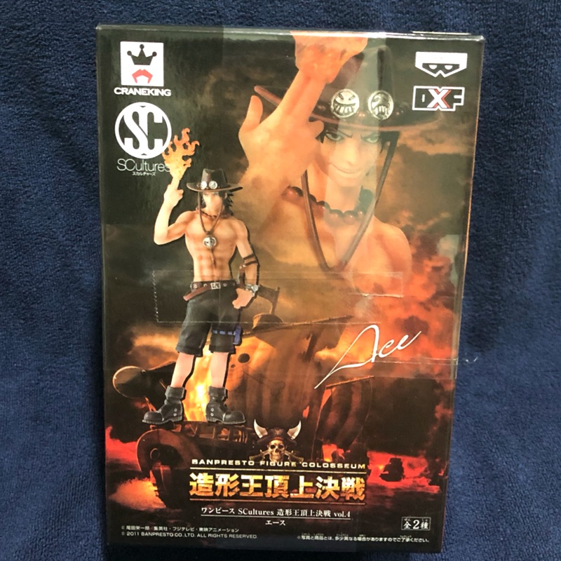 日本帶回日版金證海賊王航海王造形王頂上決戰vol 4 Scultures 艾斯 蝦皮購物