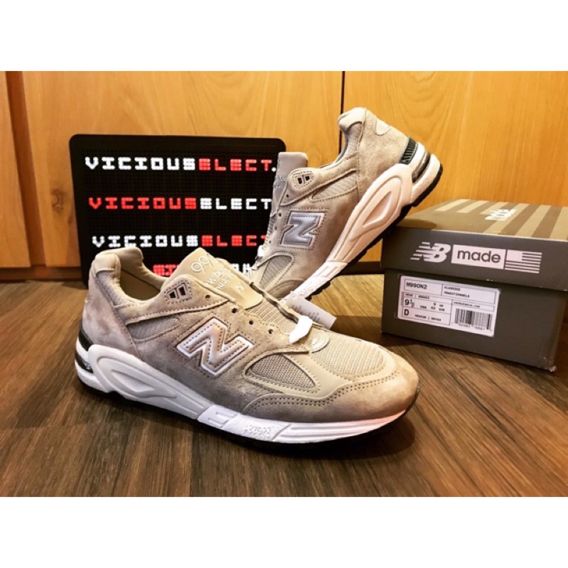 全新現貨 NEW BALANCE M990N2 元祖灰 ABZORB M990