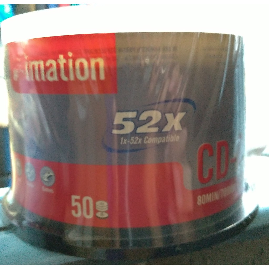 imation CD-R 52X 700MB/80min 50片