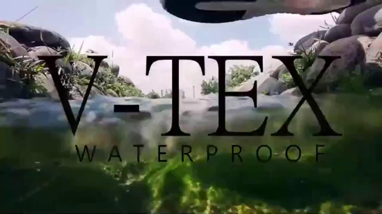 【V-TEX】時尚針織耐水鞋/防水鞋 地表最強耐水透濕鞋 - 慢跑鞋 - Hello 黑色/白底(男)