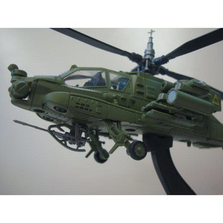 《模王》美國戰鬥直升機 AH64 AH-64A 阿帕契 比例1/72 部分合金完成品