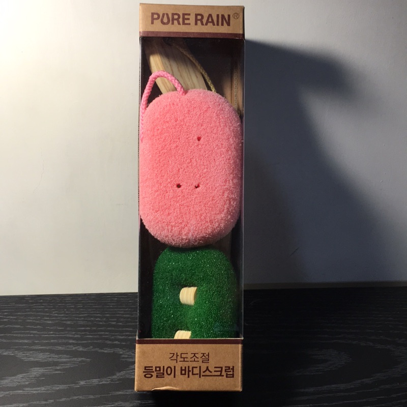 PURE RAIN 去角質沐浴刷/韓國知名蓮蓬頭系列產品