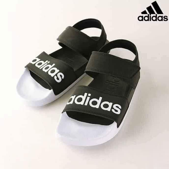 adidas adilette sandal 男款 運動涼鞋 黑白 f35416 5月 現貨