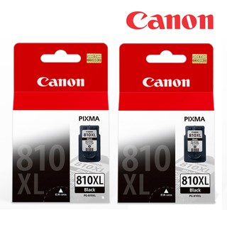 【蝦皮直營】Canon PG-810XL 原廠高容量墨水匣組合(2黑) 廠商直送