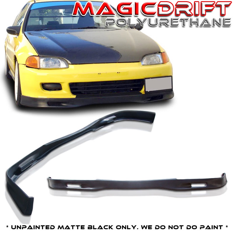 92-95 Honda Civic 2/3dr SPN2 Style Front Bumper Lip#412#下巴前唇