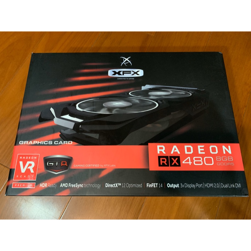 XFX RX480 8G GDDR5 全新品