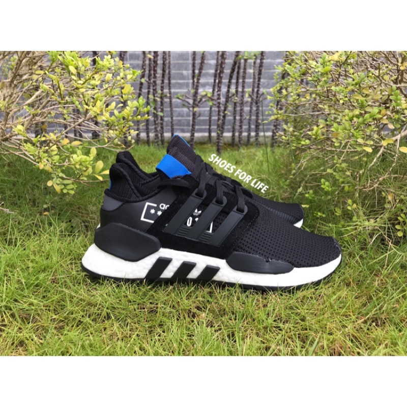 ♠️現貨♠️adidas orIginals EQT SUPPORT 91/18 黑藍 國外限定款 D97061