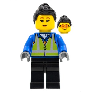 【台中翔智積木】LEGO 樂高 80109 Woman 女冰雕 工作人員 (HOL279)