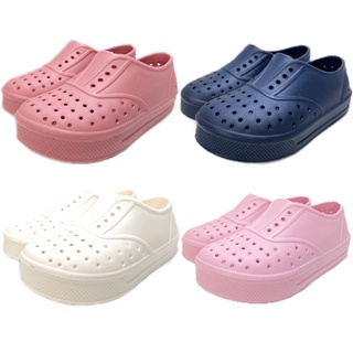 洞洞鞋 雨鞋 台灣製 親子鞋 防水防滑 白色 粉色 黑色