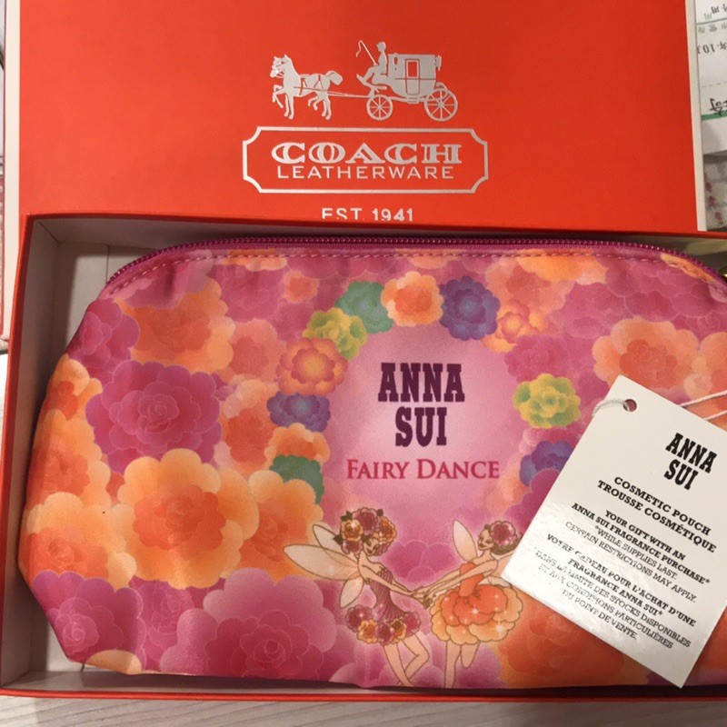 全新雙層ANNA SUI 化妝包