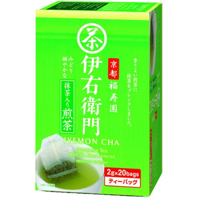 【日本進口】京都福壽園~伊右衛門抹茶入煎茶
$165 / 2克*20包