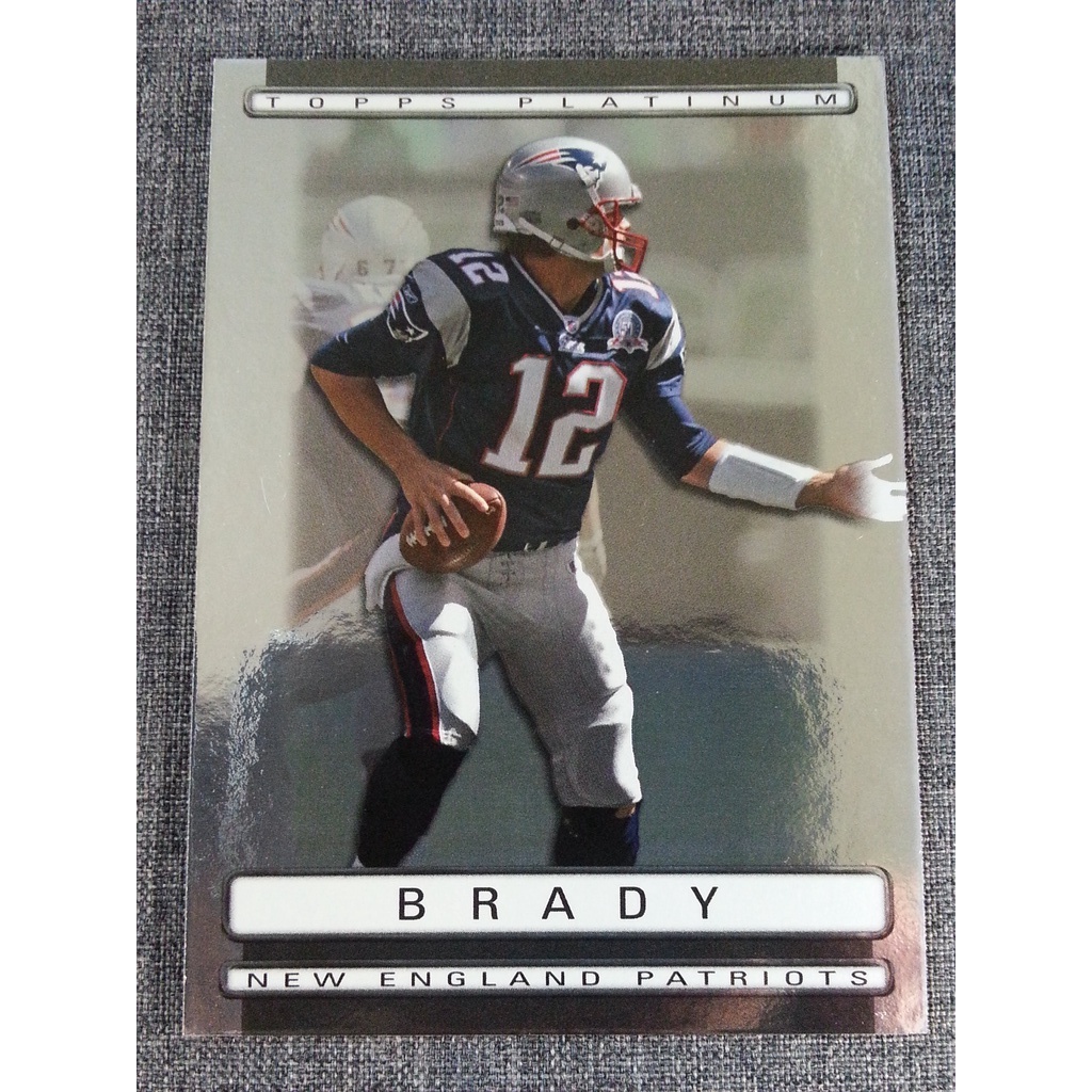 Tom Brady 美式足球 NFL 2009 Topps Platinum #18
