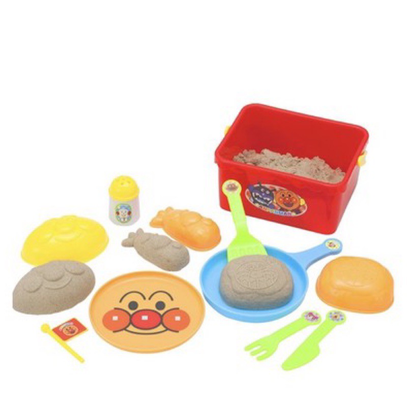 ［現貨］日本 麵包超人玩沙組 料理組 玩沙玩具 料理玩具